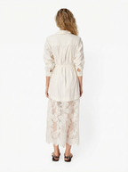 Niveen Midi Dress Macadamia