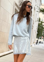 Niall Cashmere Sweater Mint