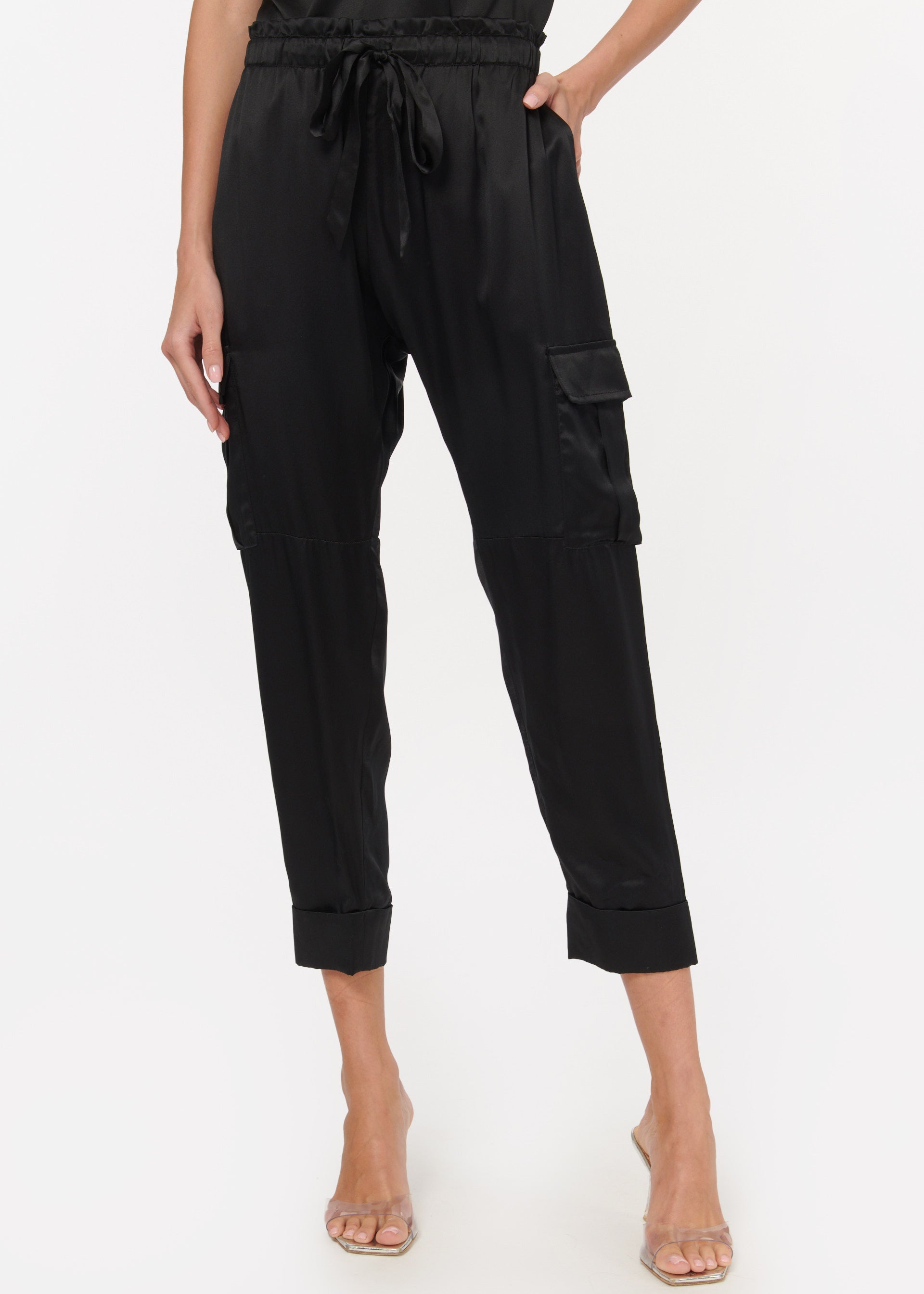 Carmen Cargo Pant Black – CAMI NYC