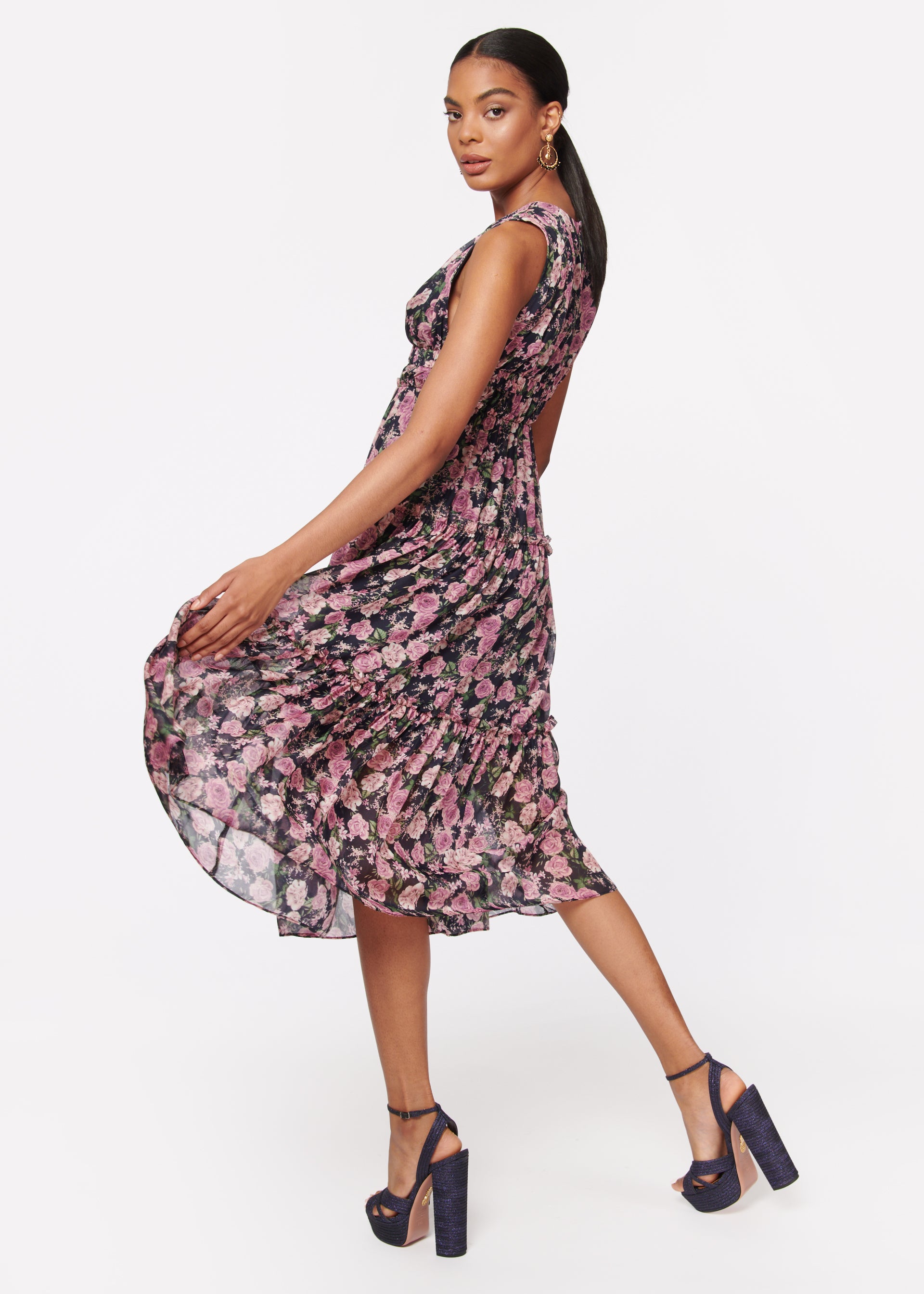Hedy Dress Mulberry Rose