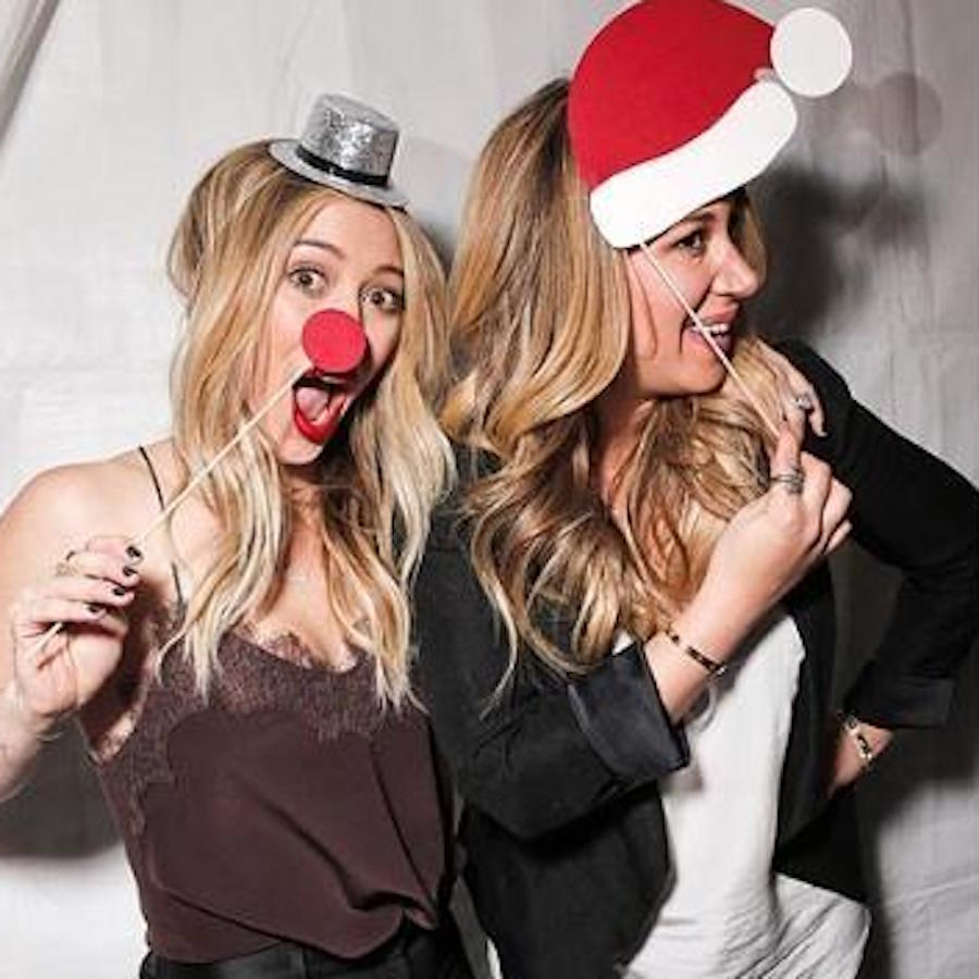 GETTING INTO THE HOLIDAY SPIRIT WITH HILARY DUFF + CAMI NYC