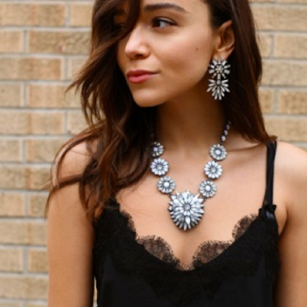ASHLEY MADEKWE FROM RING MY BELL AND REVENGE LOOKING SUPER GLAM IN OUR RACER CAMI