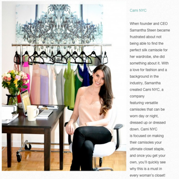 "Six Start-Up Companies To Know" The Glitter Guide