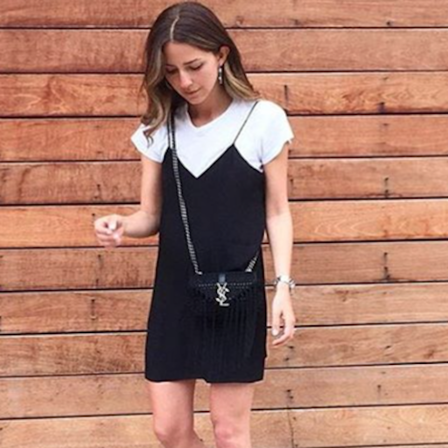 The T-Shirt Trend With Our Backlace Dress