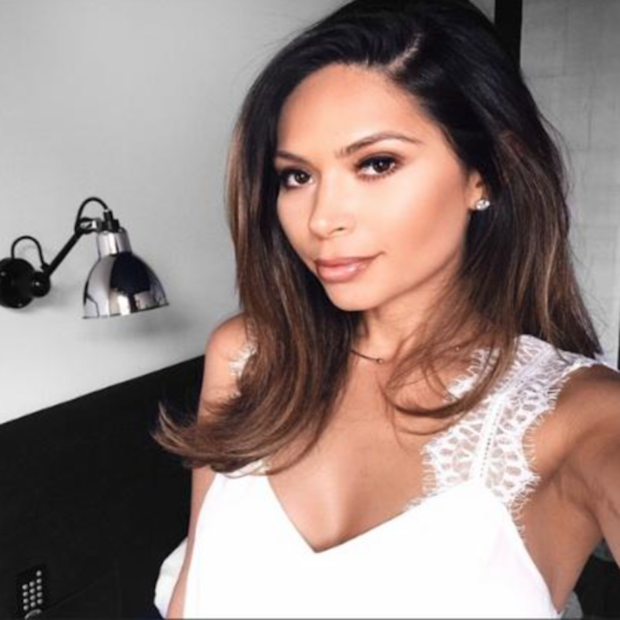 MARIANNA HEWITT LOOKS SUPER STUNNING IN HER WHITE CHELSEA CAMI
