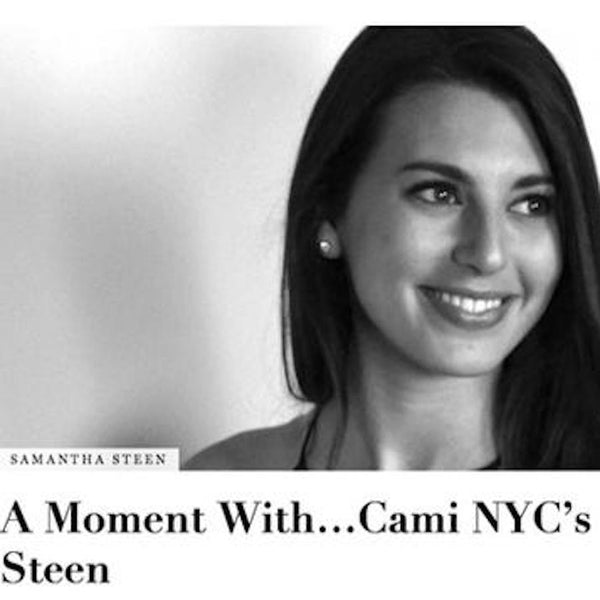 DAILY FRONT ROW - FEATURING OUR FOUNDER, SAMANTHA STEEN