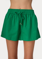 Oslo Cotton Poplin Short Jade