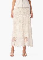 Imogene Strapless Dress Macadamia