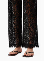 Minerva Lace Pant Black
