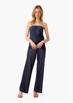 Bristol Mid Rise Pant Dark Wash