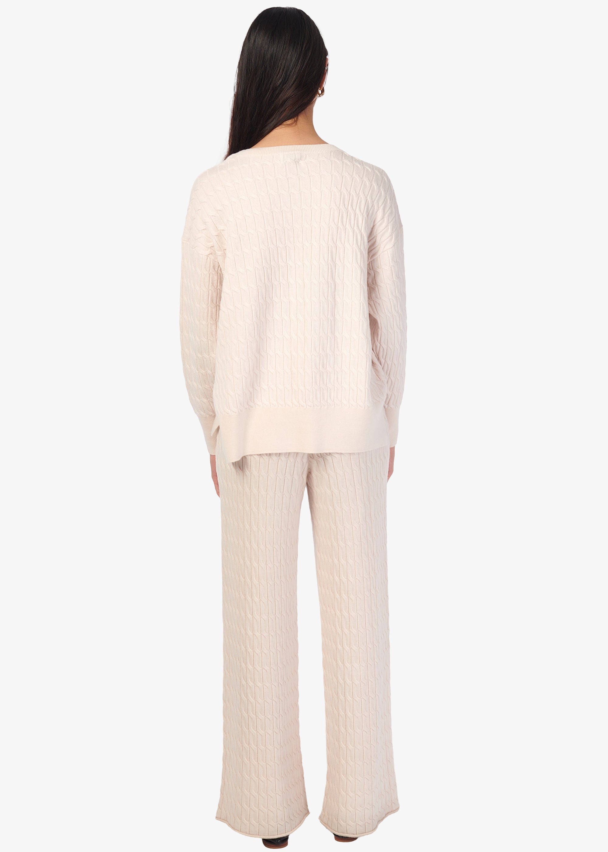 Onur Cable Knit Pant Cannoli