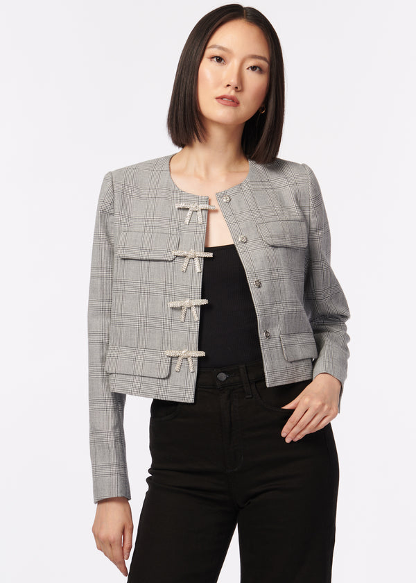 Semina Blazer Black/White