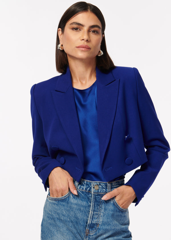 Brunita Blazer Lapis