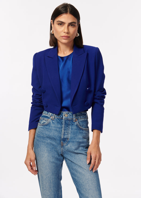Brunita Blazer Lapis