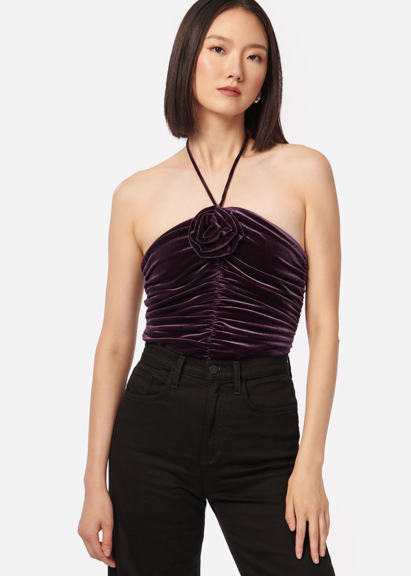 Lupita Bodysuit Eggplant