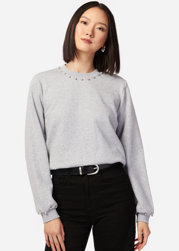 Dion Top Heather Grey