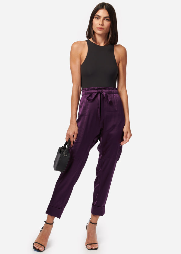 Carmen Cargo Pant Eggplant