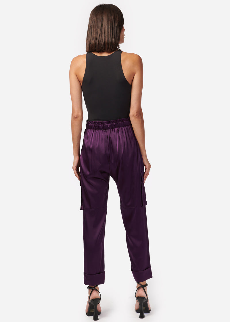 Carmen Cargo Pant Eggplant
