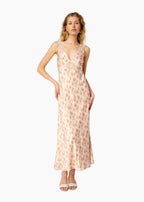 Rika Hammered Silk Dress Dutch Fields