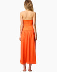 Bari Strapless Dress Clementine