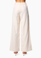 Cadiz Wide Leg Pant Cream