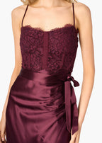Tricia Corset Dress Blackberry