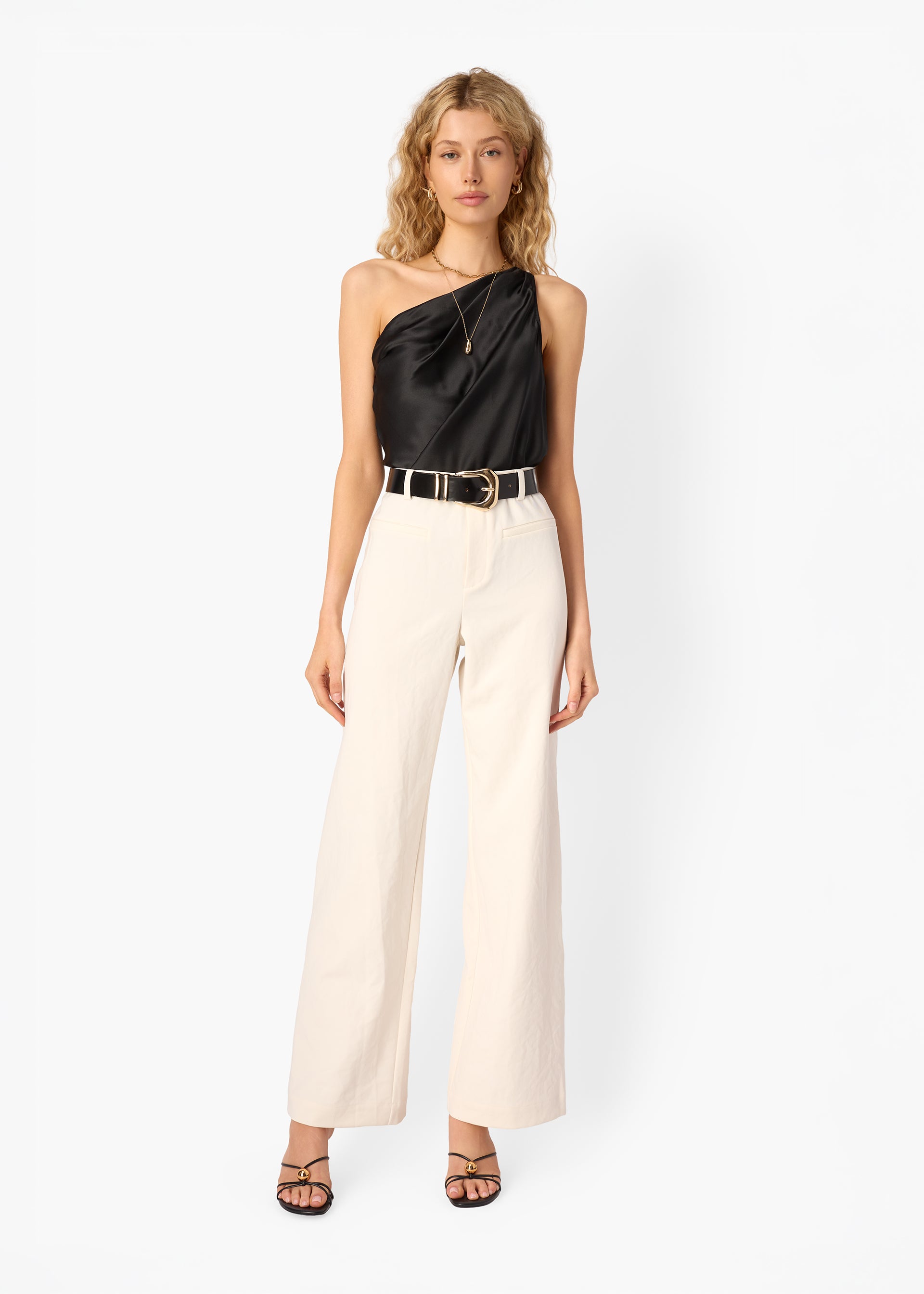 OHOTORO Pleated Cami Top(ブラック) CAMI NYC - Cordelia Cami | SHOP TUNI - Tuni