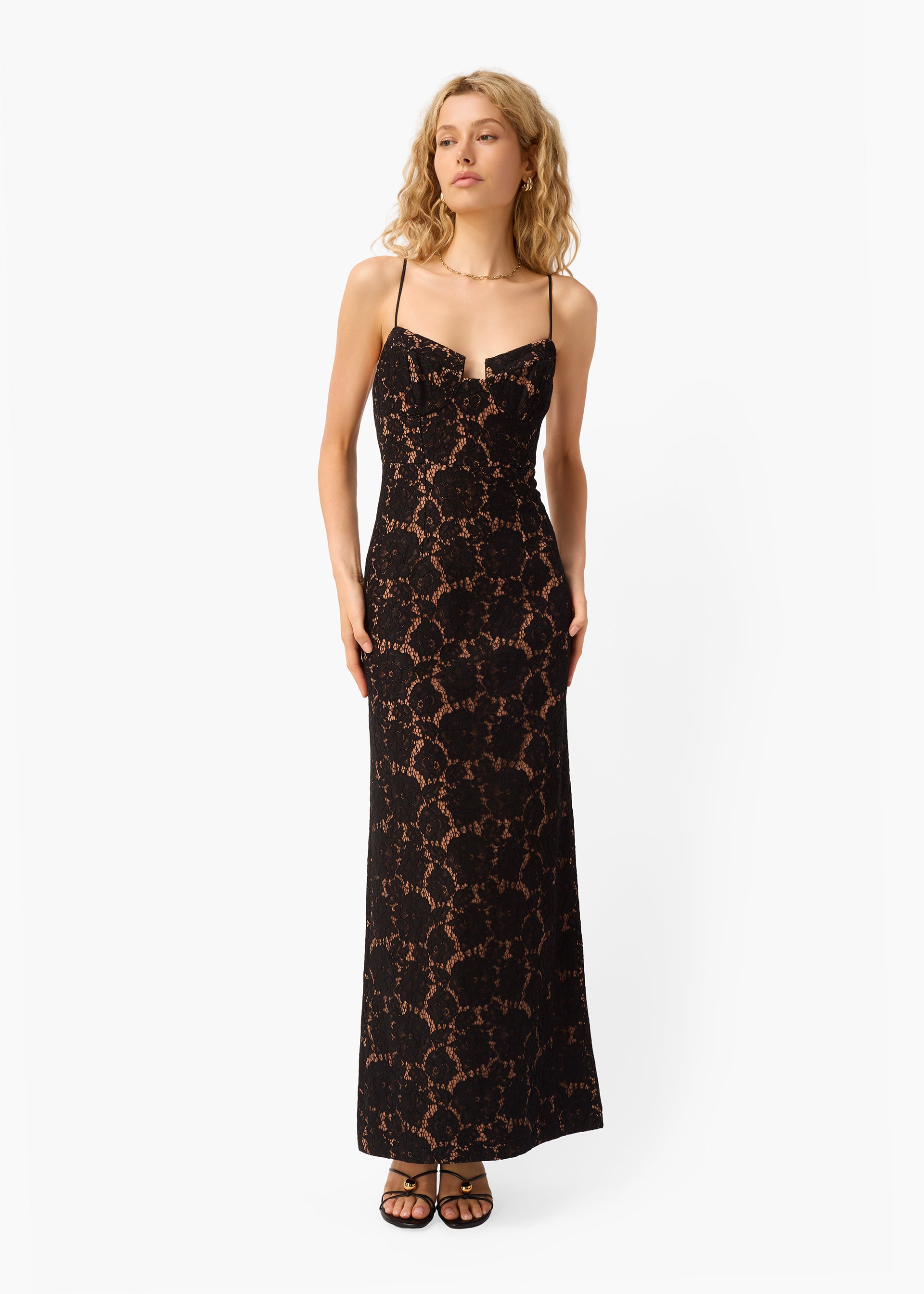 Cami NYC Women's Rosaria Lace Gown - Black - Gowns Cami NYC Women's Rosaria Lace Gown - Black - Gowns