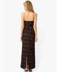 Rosaria Lace Gown Black