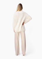 Catherine Cashmere Blend Sweater Macadamia