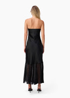 Maristela Strapless Dress Black