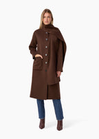 Winifred Wool Cashmere Coat Sable