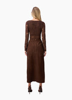 Idris Suede Skirt Malt