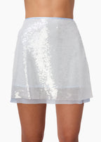 Riyo Sequin Mini Skirt Elixir