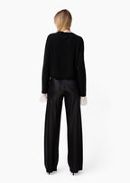 Eliana Cardigan Black/White