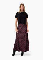 Aviva Maxi Skirt Tartan