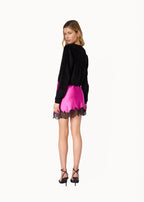Rogers Silk Mini Skirt Petunia