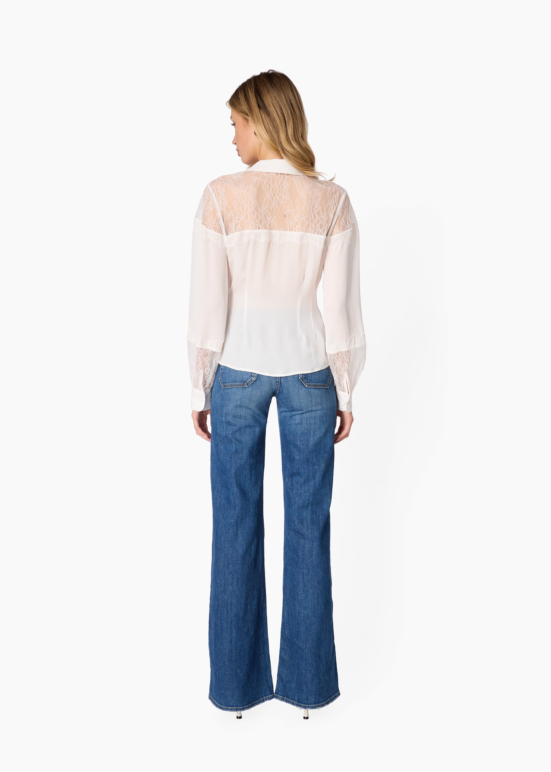 Lucena Silk Blouse Macadamia