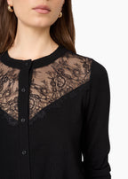 Harleth Cardigan Black