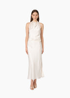 Lucille Silk Top Macadamia