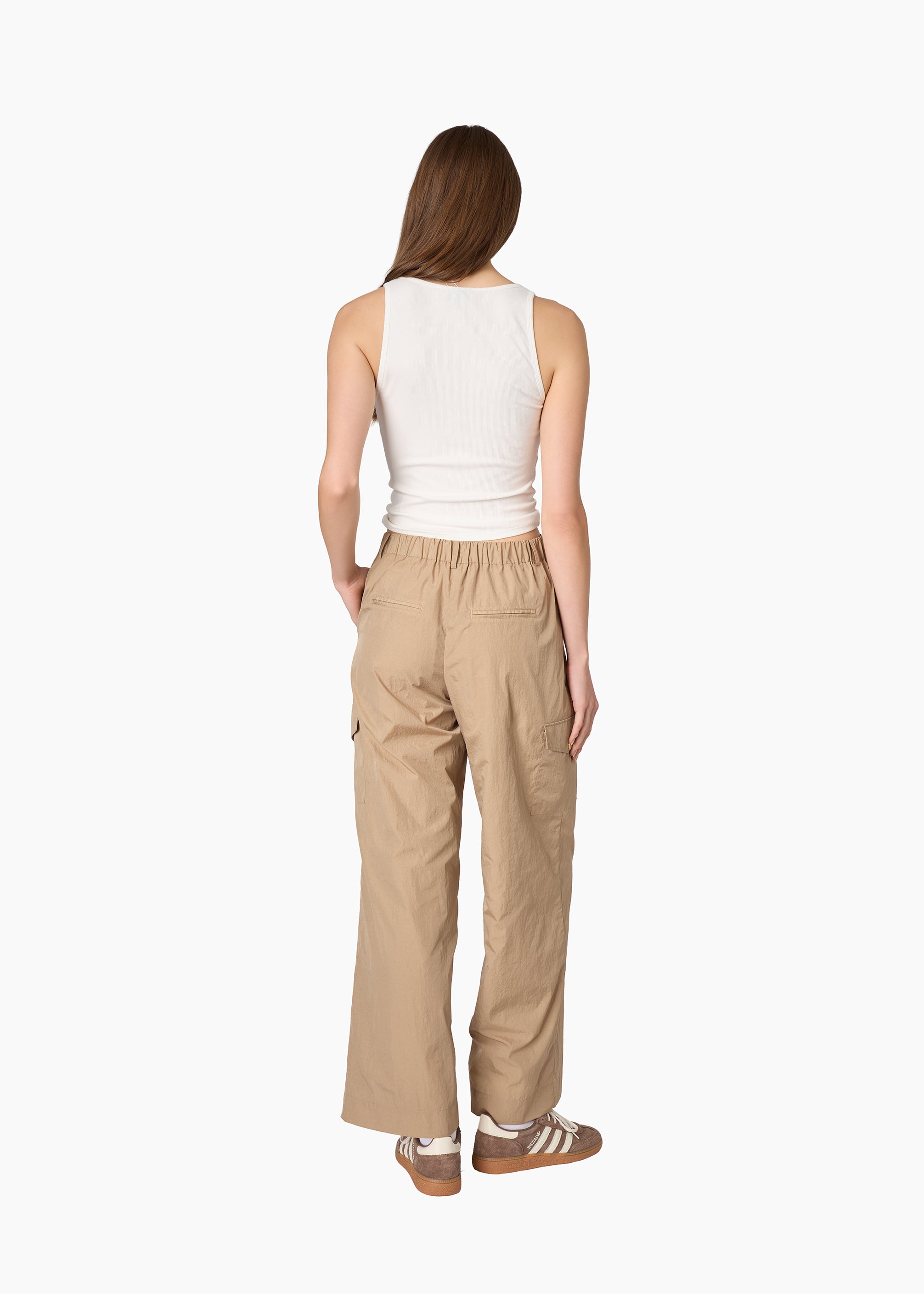 Yasmeen Rib Knit Top White – CAMI NYC