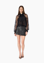 Tully Lace Blouse Black