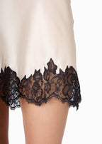 Rogers Silk Mini Skirt Oat