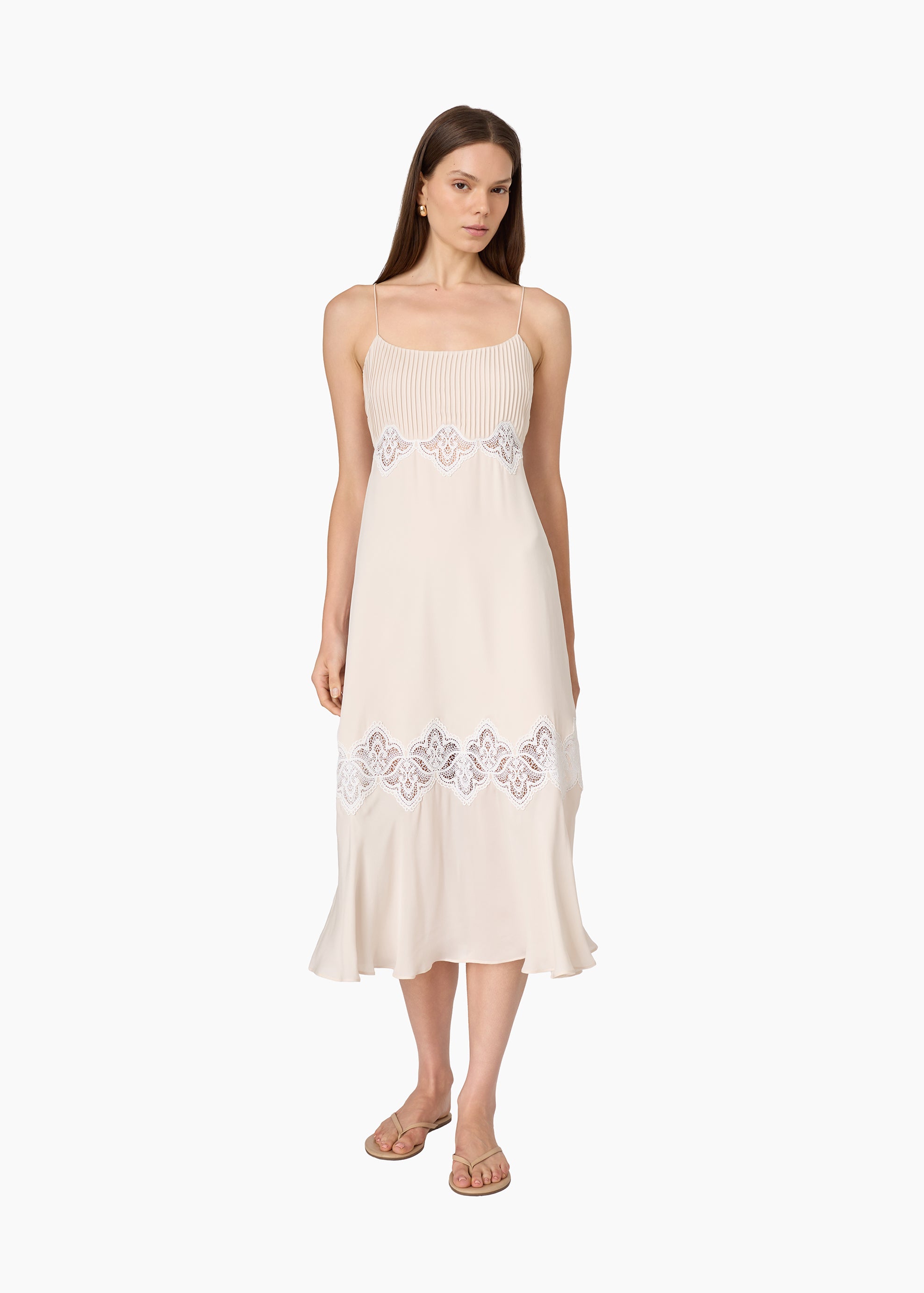 Isadora Midi Dress Oat