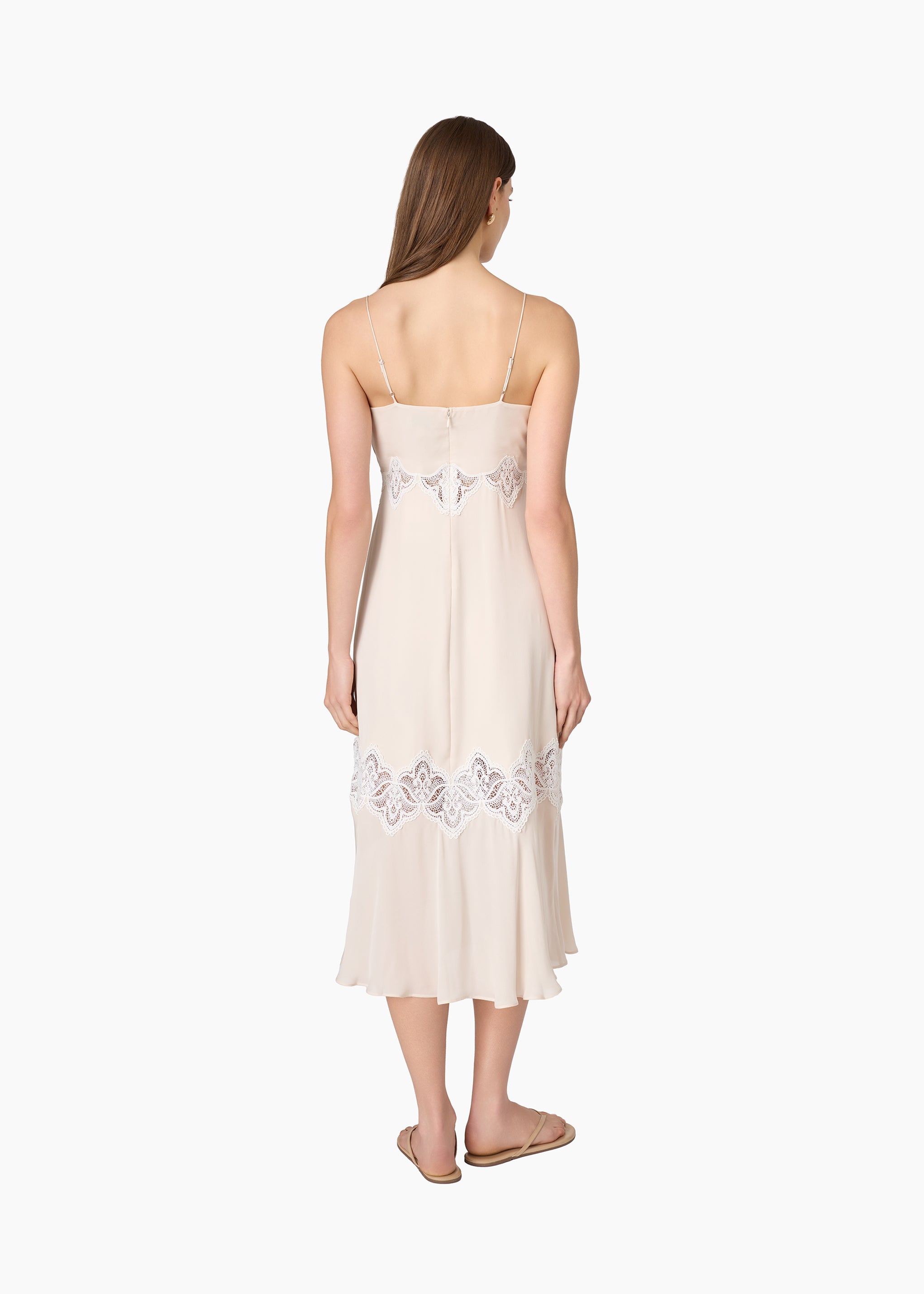 Isadora Midi Dress Oat – CAMI NYC