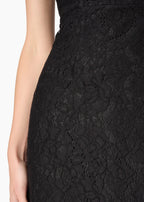 Sipsy Lace Midi Dress Black