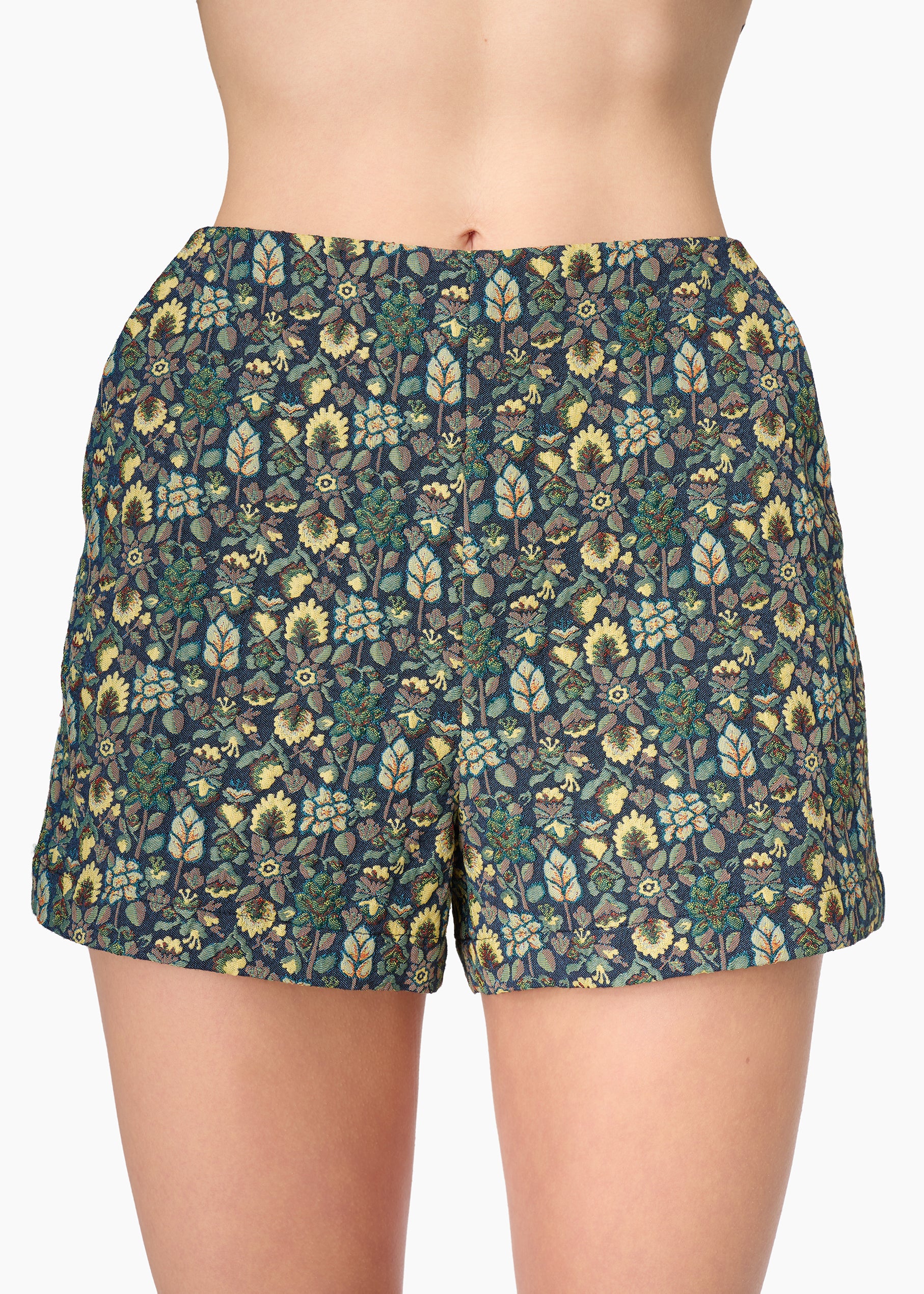 Harland Brocade Short Tapestry Floral