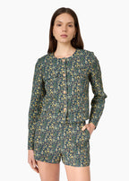 Harland Brocade Short Tapestry Floral