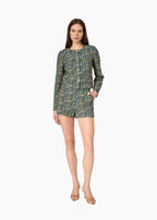 Harland Brocade Short Tapestry Floral