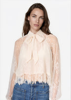 Tully Lace Blouse Oat
